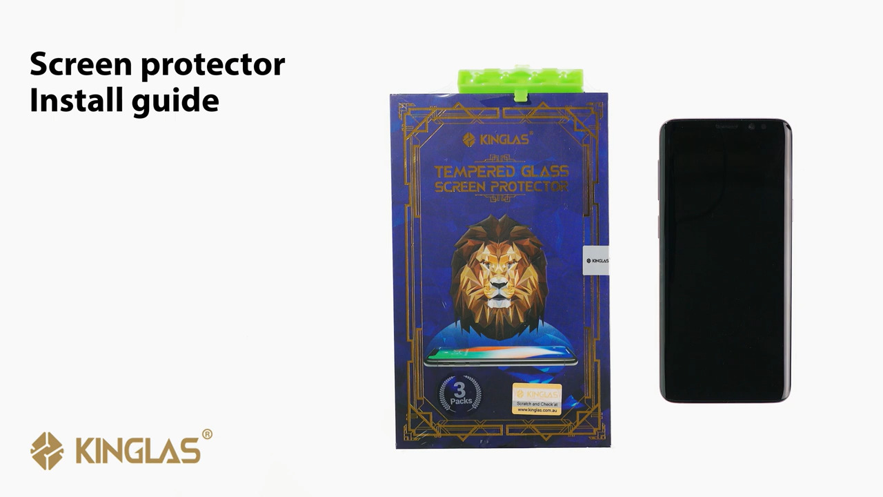 Kinglas HYDROGEL AQUA FLEX Screen Protector Installation